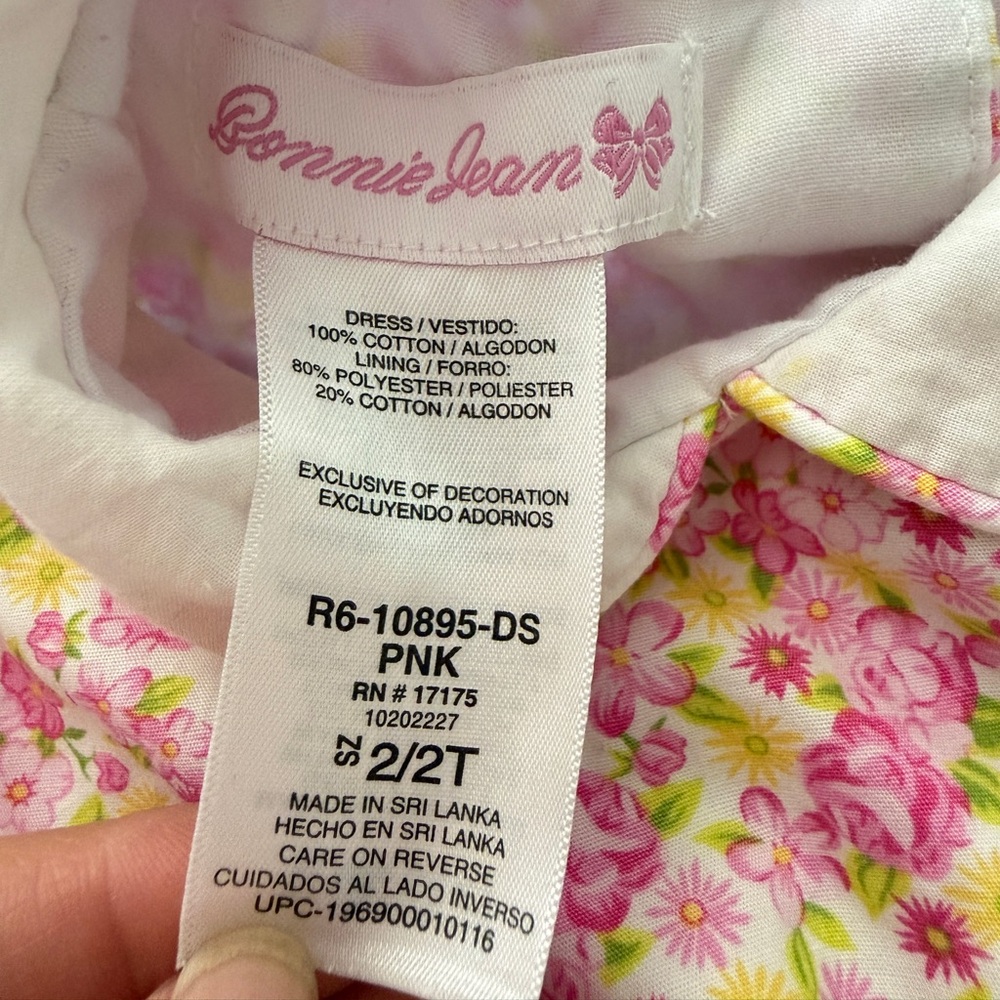 Adorable vintage spring /summer dresses bundle 2t - Picture 6 of 7